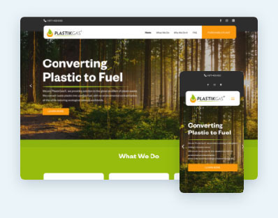 Beispiel 10 für individuelles Website-Design