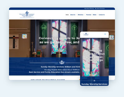 Beispiel 3 für individuelles Website-Design