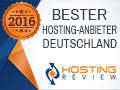 2016 Bester Hosting-Anbieter Deutschland